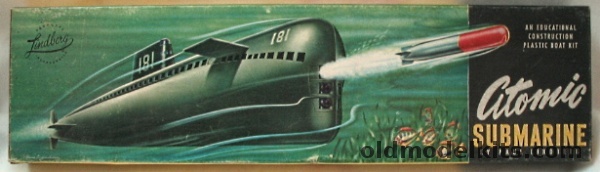 Lindberg Nautilus Atomic Submarine, 704 plastic model kit